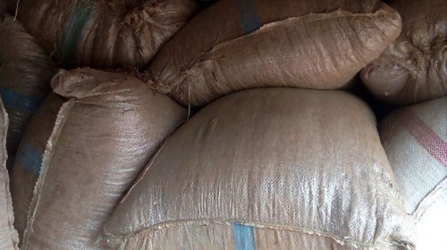 Sellers of cocoa shell husks